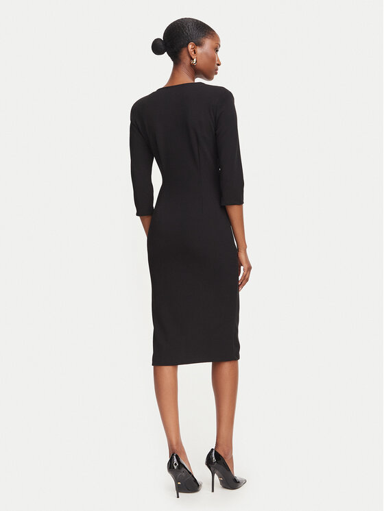 Rinascimento Rinascimento Coctailkleid CFC0020495002 Schwarz Slim Fit