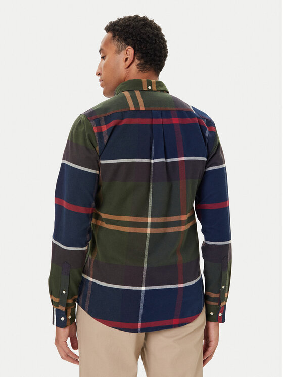 Barbour Barbour Сорочка Iceloch MSH4994TN11 Кольоровий Tailored Fit