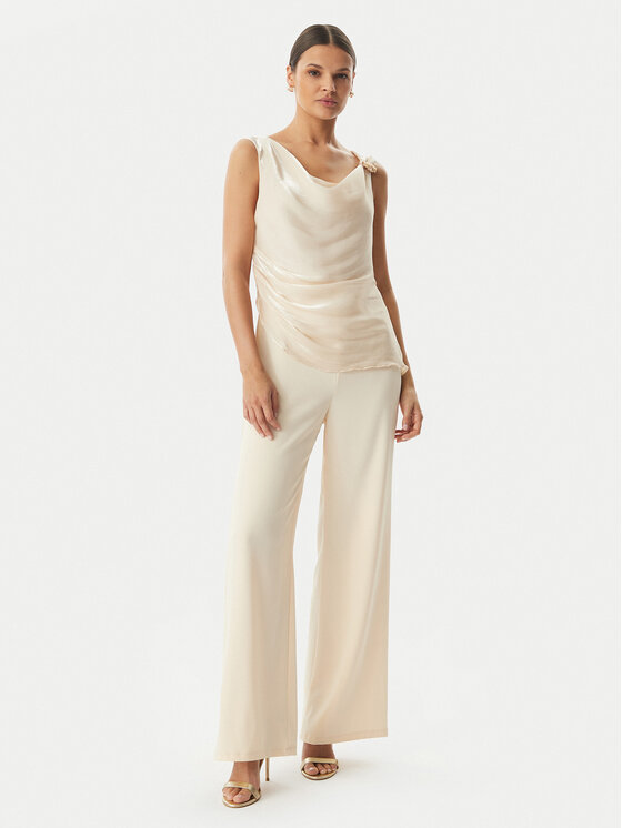 Rinascimento Rinascimento Jumpsuit CFC0020280002 Beige chiaro Regular Fit