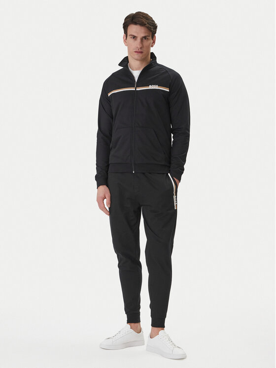 BOSS BOSS Mikina Authentic 50554779 Černá Regular Fit
