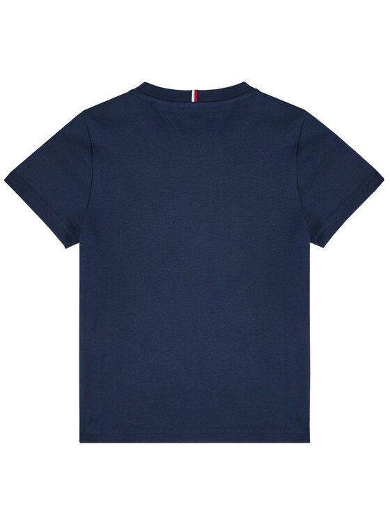 Tommy Hilfiger Tommy Hilfiger T-shirt Flag KB0KB05718 D Blu scuro Regular Fit