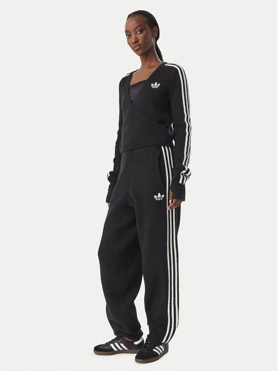 adidas adidas Dressipüksid Adiluna Season 2 X Jennie Knitted Loose Joggers LD8918 Must Relaxed Fit