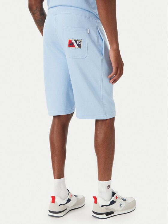 Beverly Hills Polo Club Beverly Hills Polo Club Spordišortsid M6339B Helesinine Regular Fit