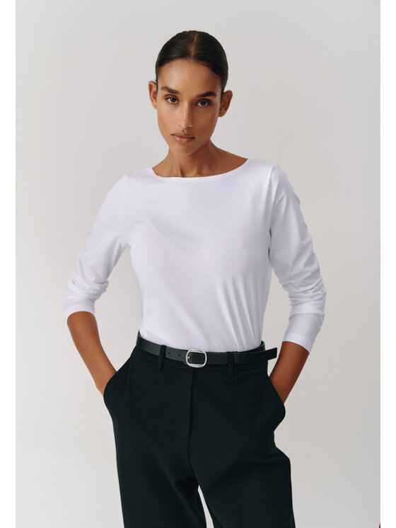 TATUUM TATUUM Bluzka MIKAJANKA Biały Classic Fit
