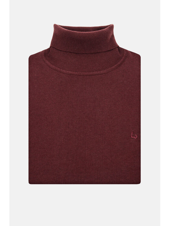 Lancerto Lancerto Golf Slink SW073223000066 Bordowy Regular Fit