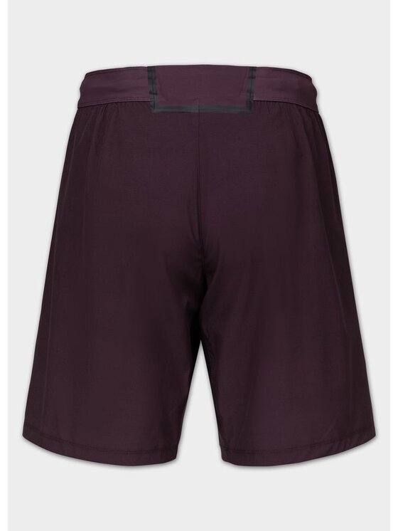 PITBULL PITBULL Szorty sportowe LOGO PALMS Brązowy Regular Fit