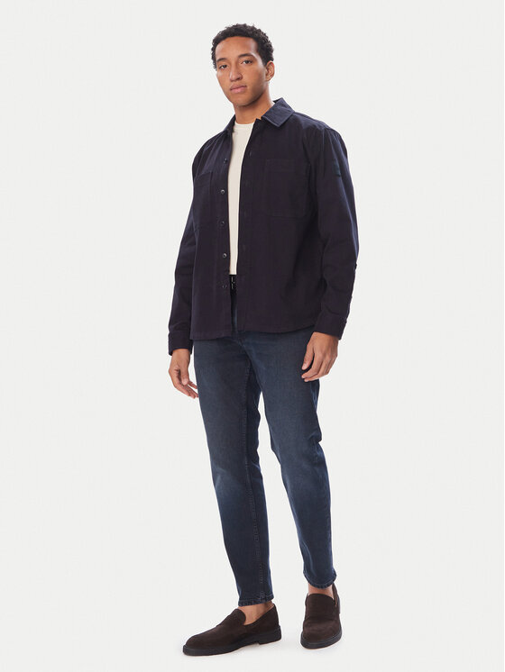 BOSS BOSS Košulja Locky_4_M 50571253 Tamnoplava Regular Fit