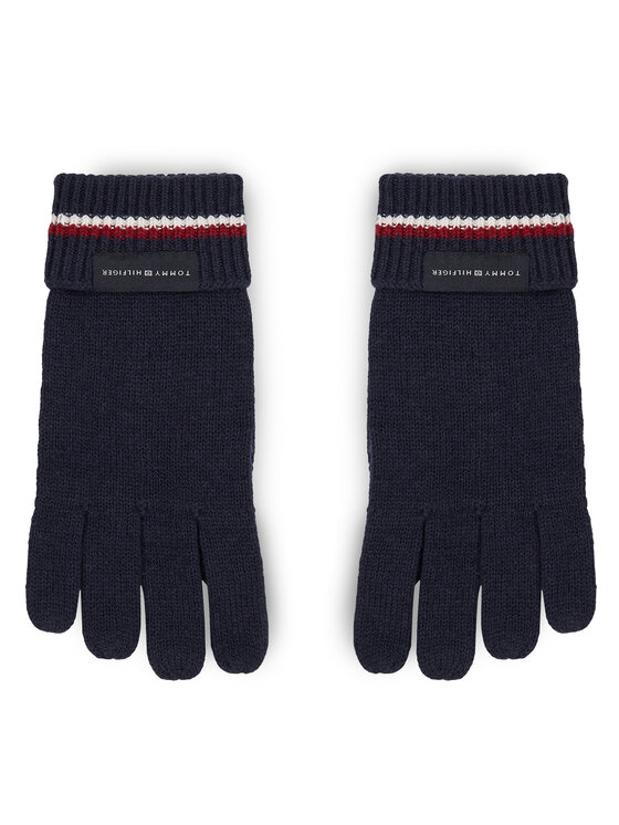 Mănuși pentru Bărbați Tommy Hilfiger Corporate Knit Gloves AM0AM11488 Bleumarin