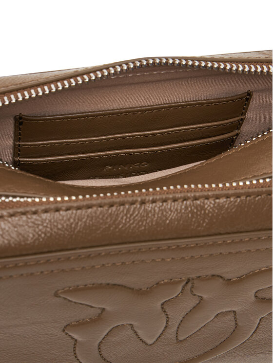 PINKO PINKO Handtasche Carrie Camera Bag Classic PE 25 PLTT 104336 A26J Grün
