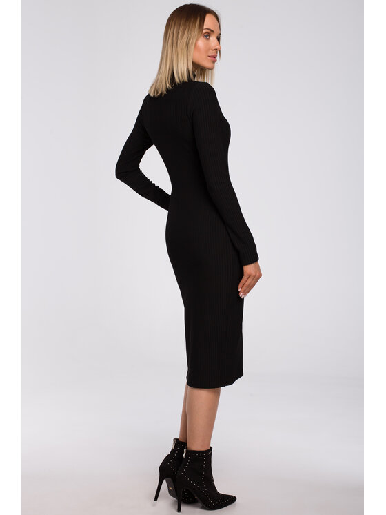 Made of Emotion Made of Emotion Vestito di maglia M542 Nero