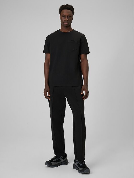 4F 4F T-shirt 4FRSS26TTSHM3637-20S Nero Regular Fit