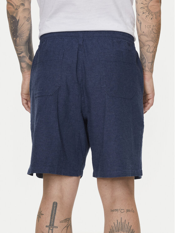 Gap Gap Šortky z materiálu 866195-06 Modrá Regular Fit