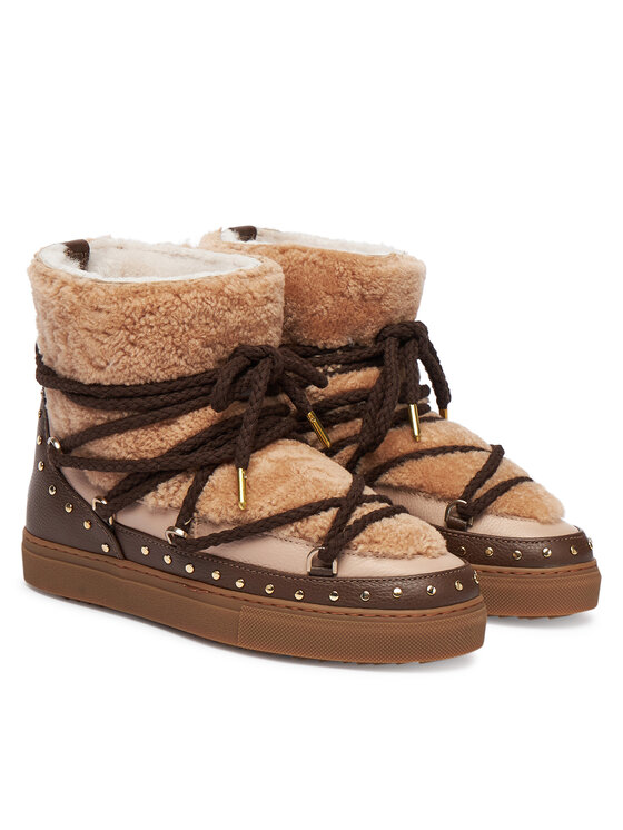 Inuikii Inuikii Stivali da neve Curly Rock 1001.003.0071 Beige
