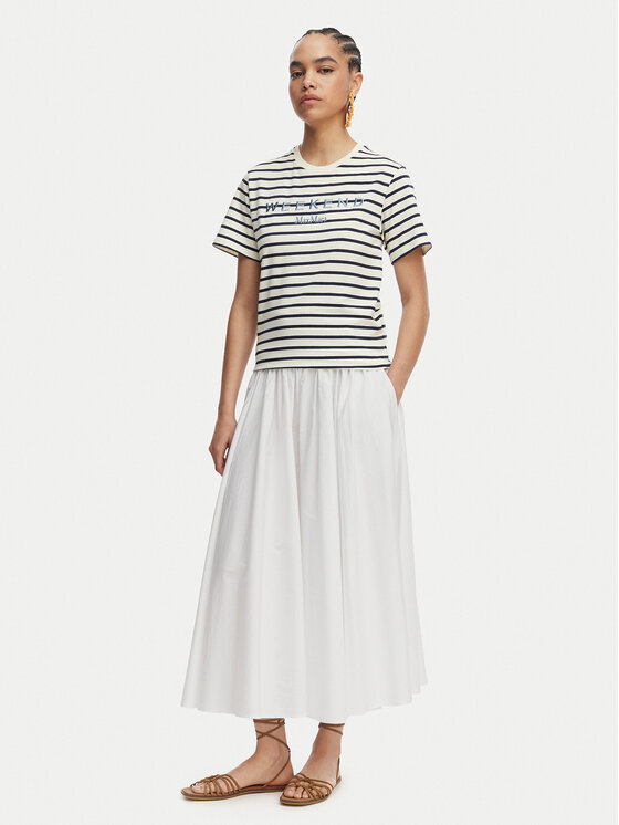 Weekend Max Mara Weekend Max Mara T-shirt Bora 2615971042 Blu scuro Regular Fit