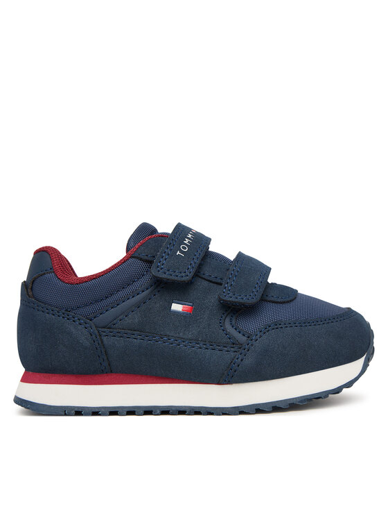 Tommy Hilfiger Tommy Hilfiger Sneakersy Low Cut Velcro Sneaker T1X9-35253-1960 M Granatowy