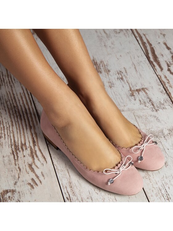 LAUREN RALPH LAUREN LAUREN RALPH LAUREN Ballerinas Glennie 802709855002 Rosa