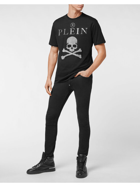 PHILIPP PLEIN PHILIPP PLEIN T-shirt 1441 Nero Regular Fit