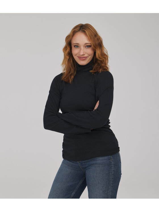 Lee Cooper Lee Cooper T-Shirt MICHELLE Czarny Slim Fit