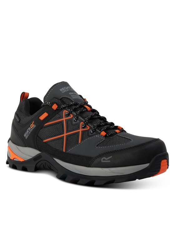 Regatta Samaris III Scarponcini Trekking Donna, Impermeabili Isotex, Rosa Potion Satsuma, Taglia 40 (EU 42)