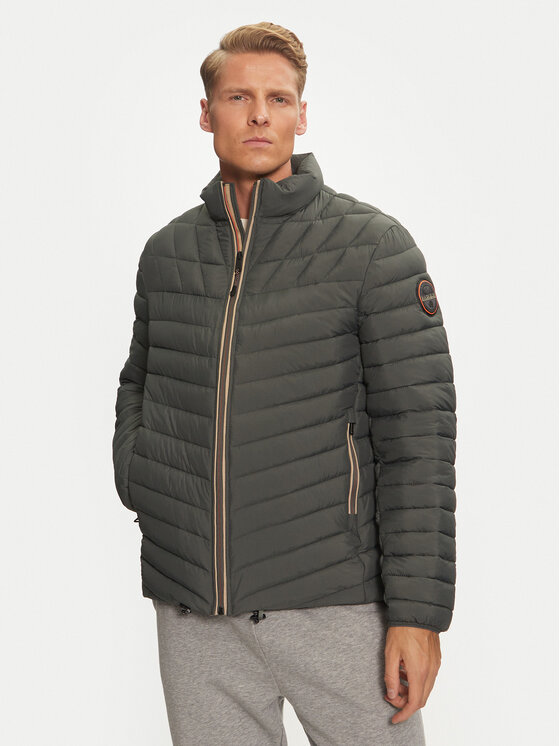 Napapijri Geacă din puf A-Lapaz NP0A4I25 Verde Regular Fit