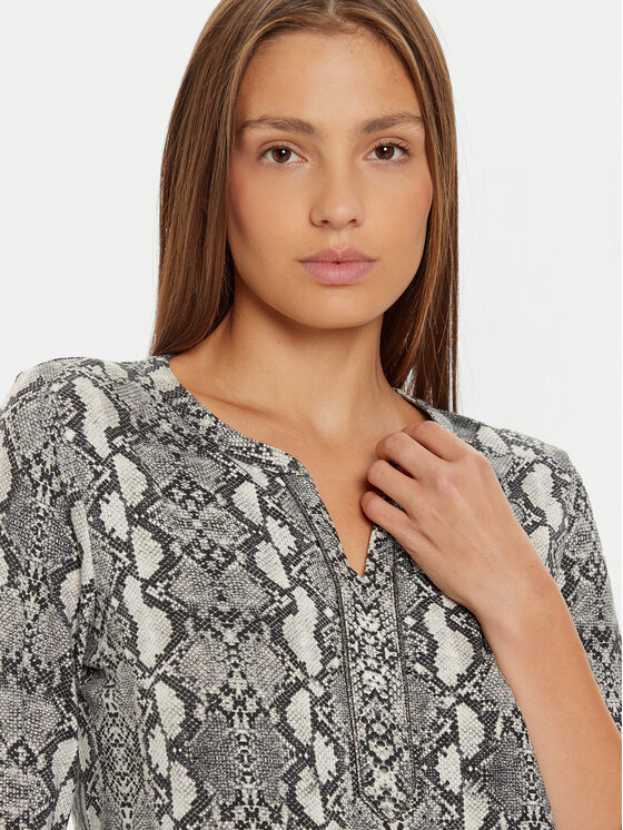Olsen Olsen Блузка 11104921 Сірий Regular Fit