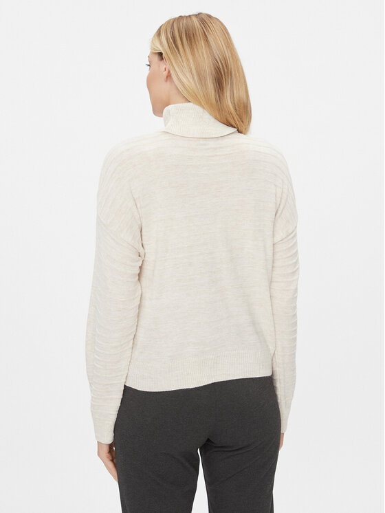 ONLY ONLY Rollkragenpullover 15294524 Beige Regular Fit