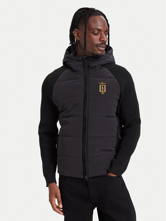 Aeronautica Militare Aeronautica Militare Μπουφάν μεταβατικό 262AM1389UCL00005 Μαύρο Regular Fit