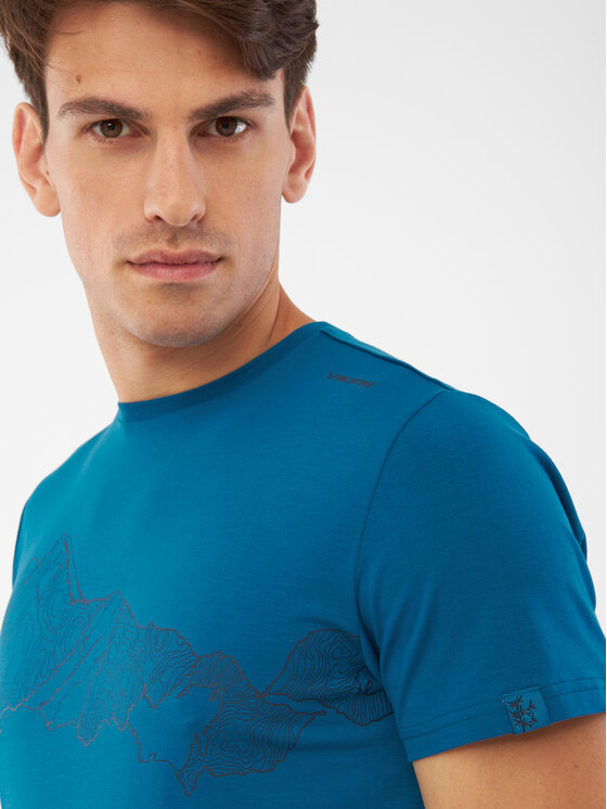 Viking Viking T-Shirt Lenta Light Man Niebieski Regular Fit