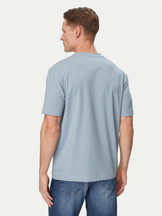 BOSS BOSS Tricou Tchup 50473278 Albastru deschis Relaxed Fit