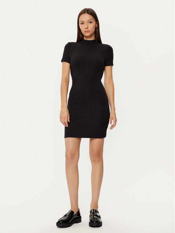 Calvin Klein Jeans Calvin Klein Jeans Rochie de zi J20J224832 Negru Slim Fit