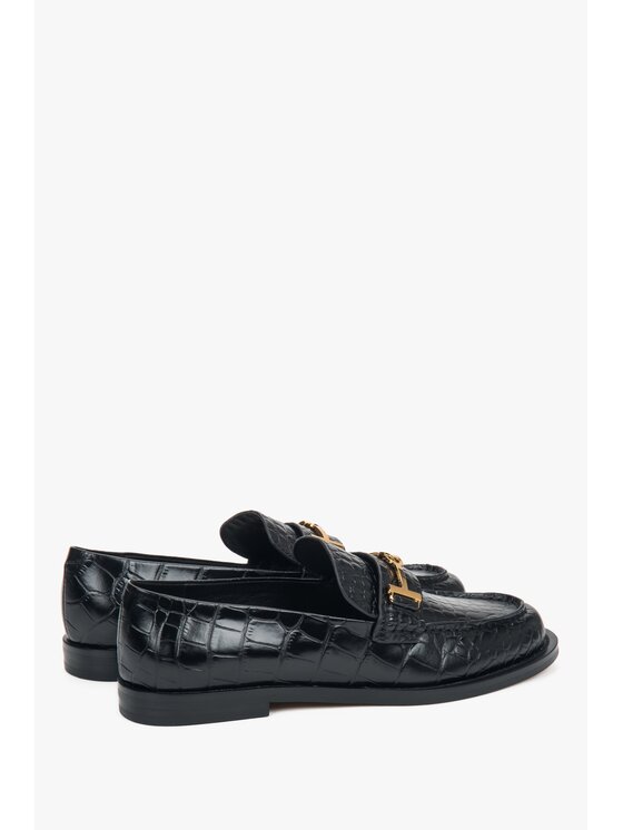 Estro Estro Μοκασίνια ER00118507 Μαύρο