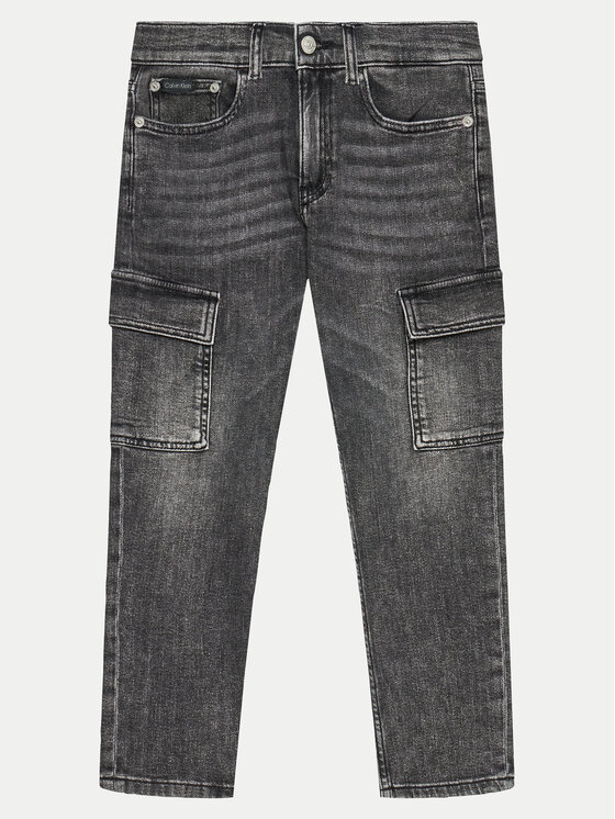 Calvin Klein Jeans Calvin Klein Jeans Jeans hlače IB0IB02190 Siva Regular Fit