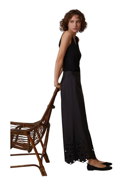 Pennyblack Pennyblack Pantaloni invernali 2511131072200-002 Nero Regular Fit