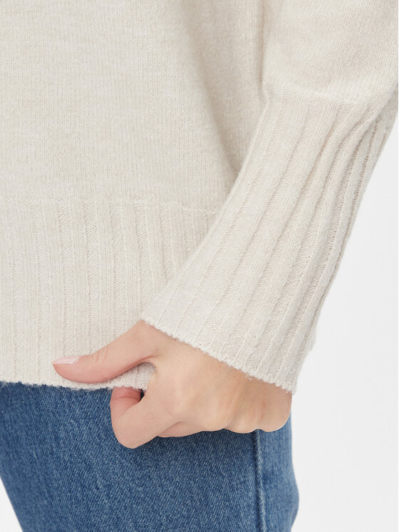 ONLY ONLY Rollkragenpullover 15297172 Beige Regular Fit
