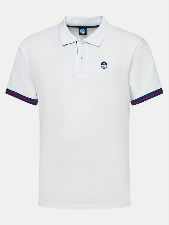 North Sails Polo 692457 Λευκό Regular Fit