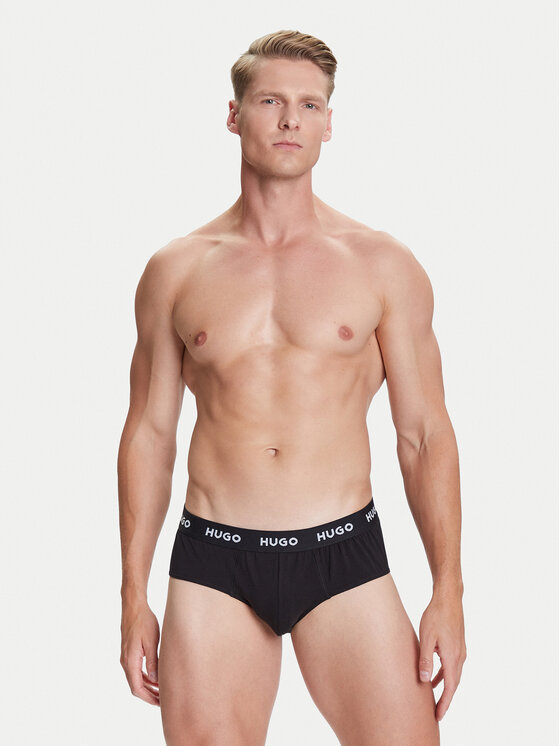 HUGO HUGO 3er-Set Slips 50532570 Schwarz