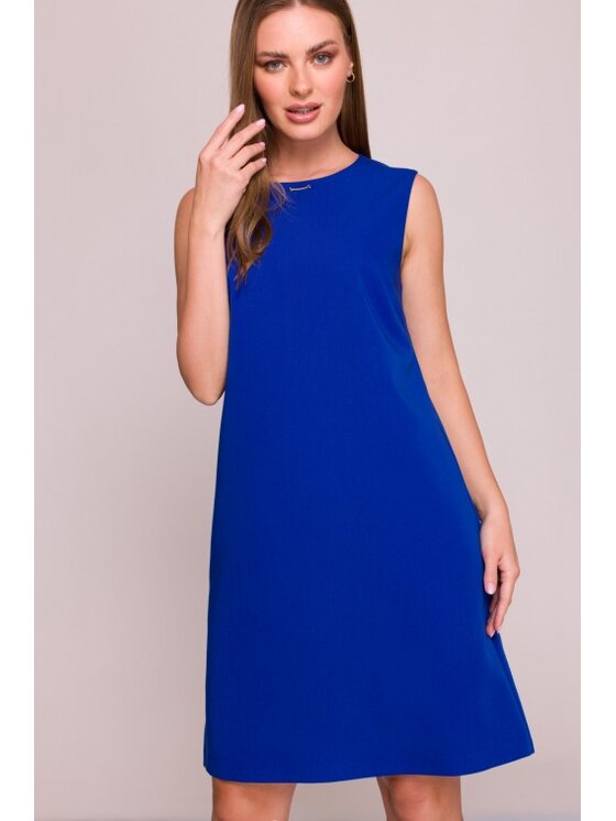 Stylove Stylove Sukienka codzienna S408 Niebieski A-Line Fit