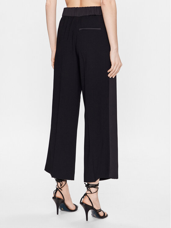 Marella Marella Stoffhose Grace 2331310533 Schwarz Regular Fit
