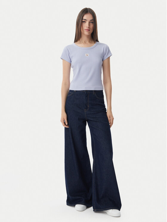 Calvin Klein Jeans Calvin Klein Jeans T-Shirt LV047C200G Hellblau Slim Fit