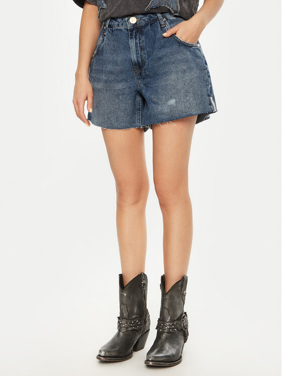 One Teaspoon One Teaspoon Pantaloncini di jeans Shakers 26842 Blu scuro Regular Fit