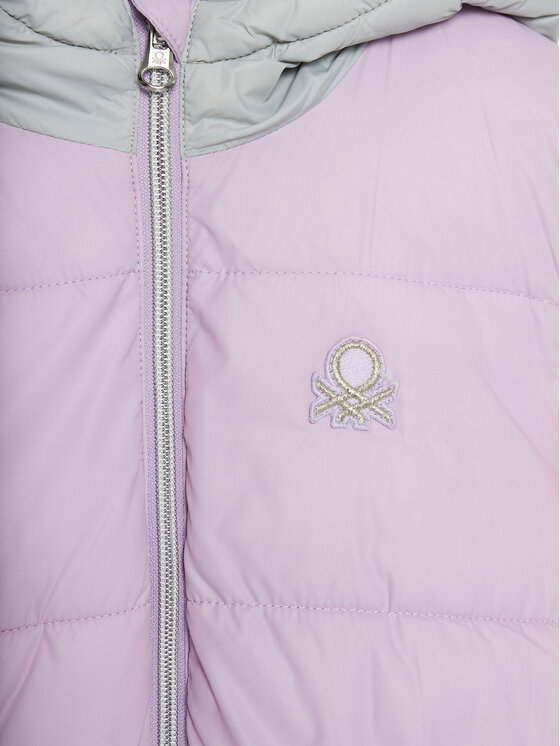 United Colors Of Benetton United Colors Of Benetton Žieminė striukė 2NQRGN02X Violetinė Regular Fit