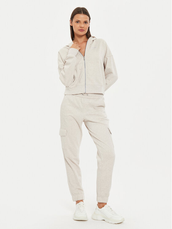 DKNY Sport DKNY Sport Majica dugih rukava DP4J9517 Siva Regular Fit