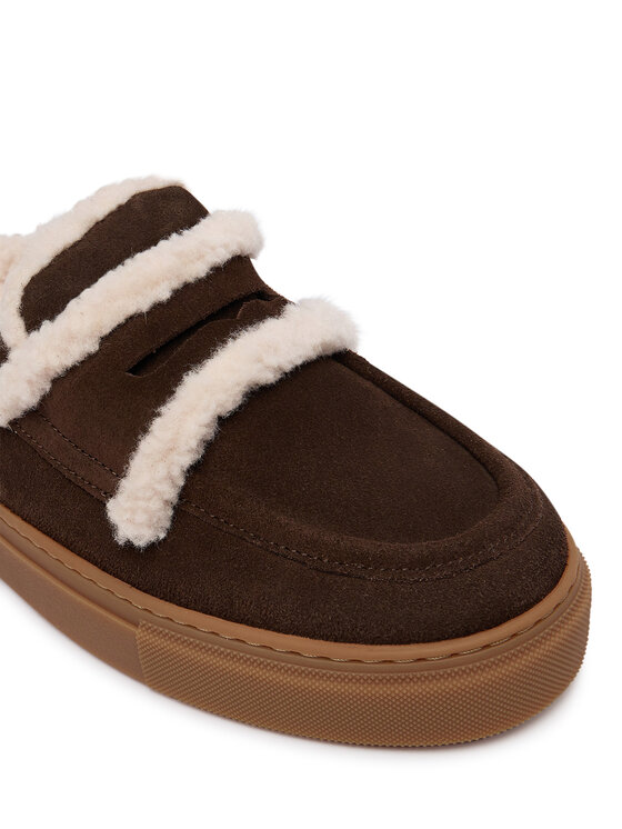 Inuikii Inuikii Шльопанці Mule Wool 1004.017.0011 Коричневий