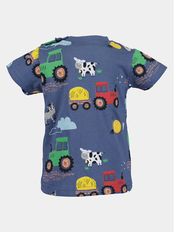 Blue Seven Blue Seven T-Shirt 928146 X Modrá Regular Fit