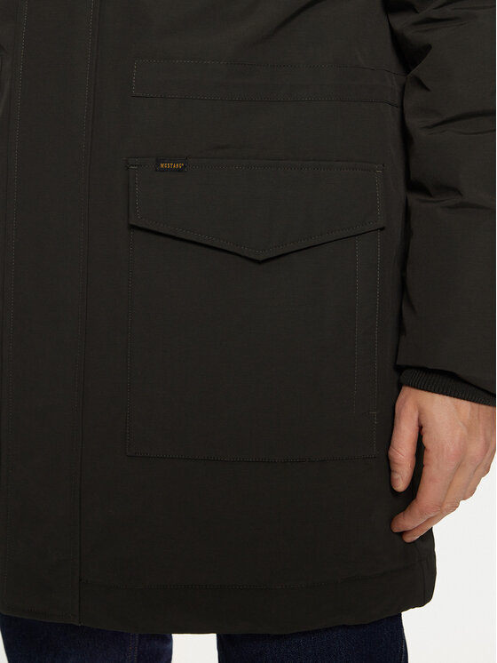 Mustang Mustang Parka Monterey 1015773 Μαύρο Regular Fit