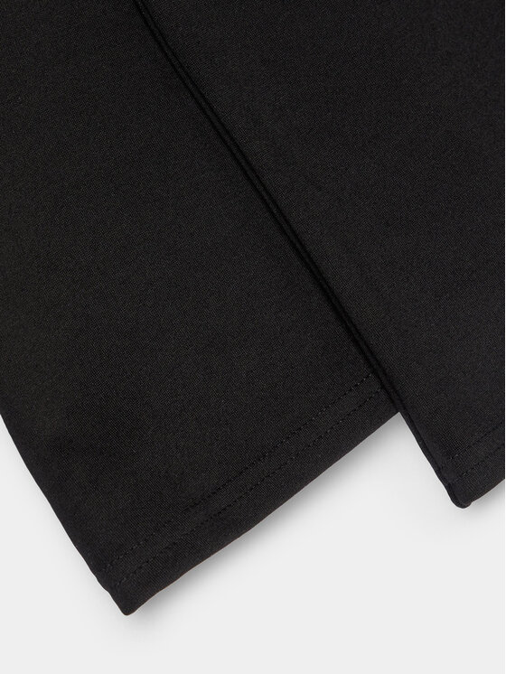 NAME IT NAME IT Szövet nadrág 13177337 Fekete Bootcut Fit
