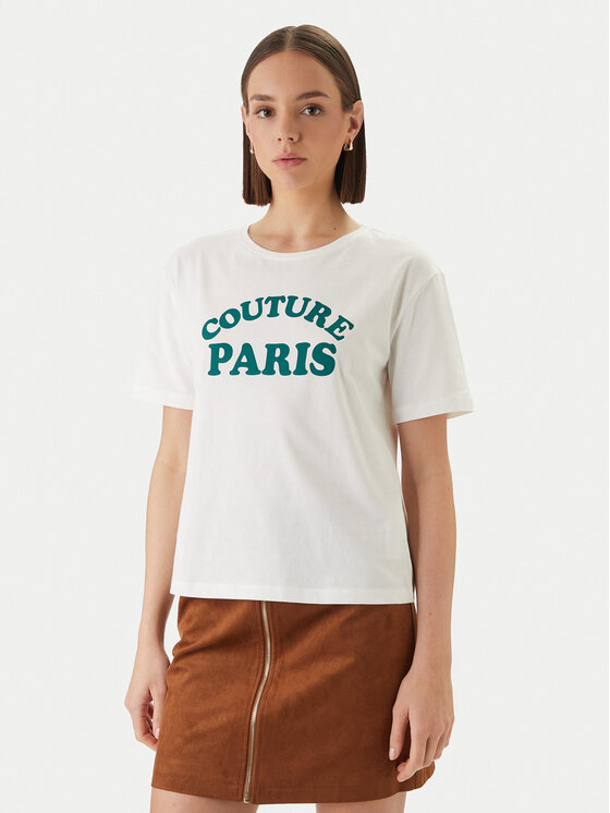 Morgan Morgan T-Shirt 261-DARIS Λευκό Regular Fit