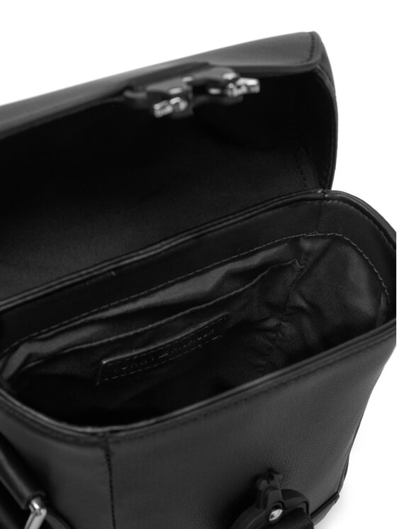 Tommy Hilfiger Tommy Hilfiger Мъжка чантичка Th Modern Flap Mini Reporter AM0AM13940 Черен