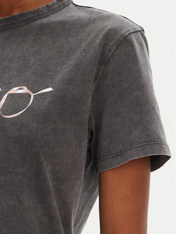 HUGO HUGO T-Shirt Damacia_5 50544868 Czarny Regular Fit