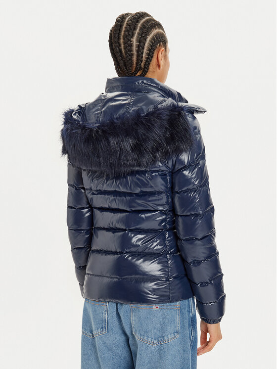 Tommy Jeans Tommy Jeans Kurtka puchowa DW0DW19926 Granatowy Regular Fit